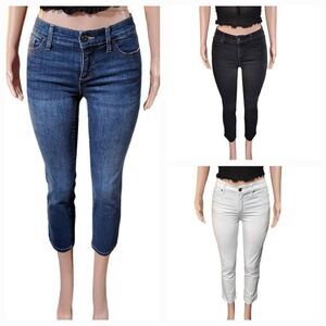 Bundle 3 Women's denim mid-rise jeans pants 2/XS